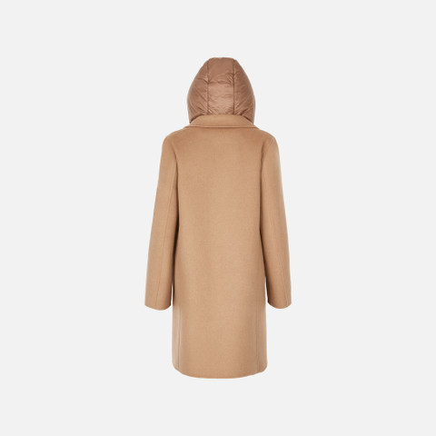 Long coat RAWELLE WOMAN Thrush - image number 4 | GEOX