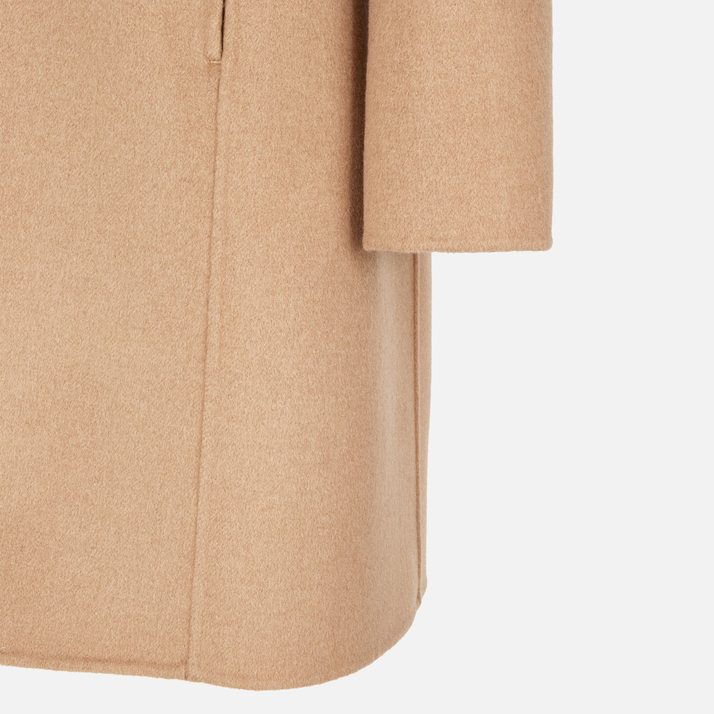 Long coat RAWELLE WOMAN Thrush - image number 7 | GEOX