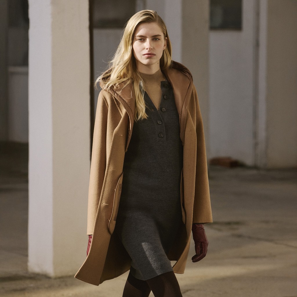 Long coat RAWELLE WOMAN Thrush - image number 11 | GEOX
