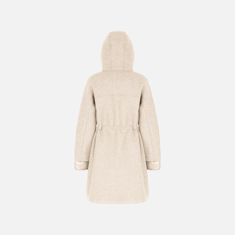 Long coat KLEOPY WOMAN Mid Moonbeam - image number 2 | GEOX