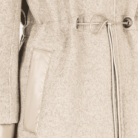 Long coat KLEOPY WOMAN Mid Moonbeam - image number 4 | GEOX
