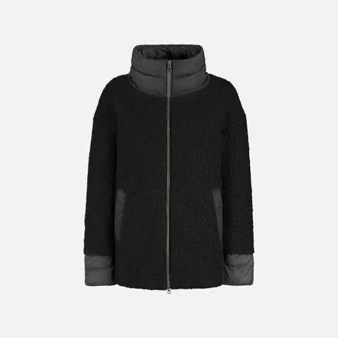 Short coat CALITHE WOMAN Black | GEOX