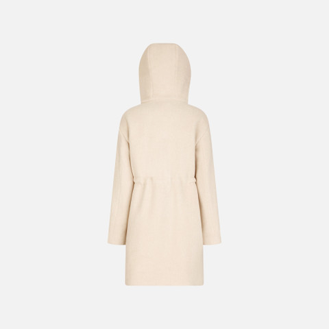 Woollen coats GRAISY WOMAN Cloud Cream - image number 4 | GEOX