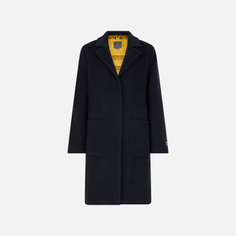 Woollen coats GRAISY WOMAN Dark Navy - image number 0 | GEOX