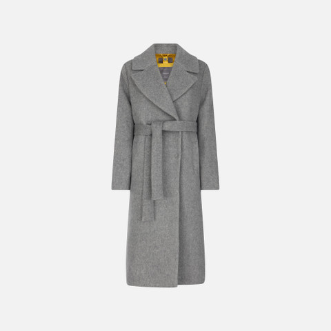 Woollen coats GRAISY WOMAN Charcoal Gray - image number 0 | GEOX