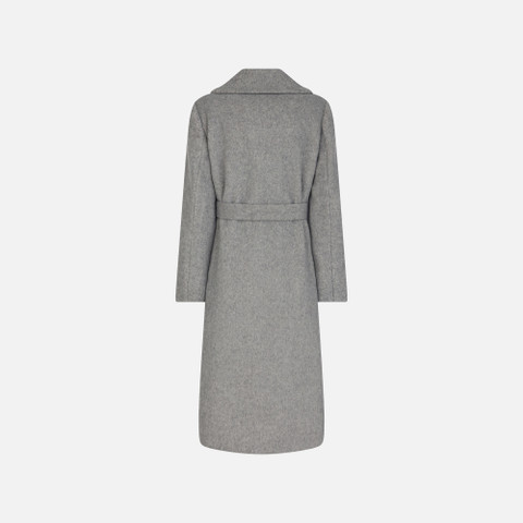 Woollen coats GRAISY WOMAN Charcoal Gray - image number 4 | GEOX