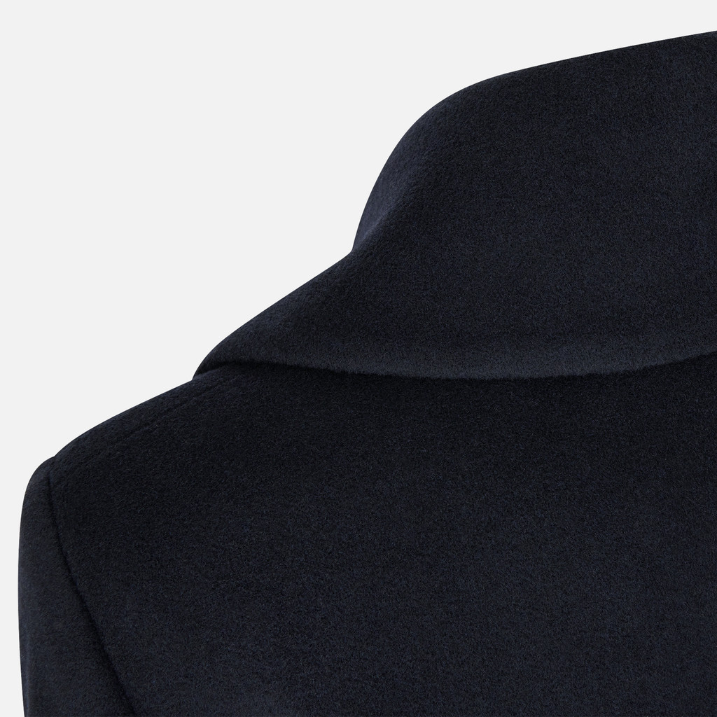 Woollen coats GRAISY WOMAN Dark Navy - image number 6 | GEOX