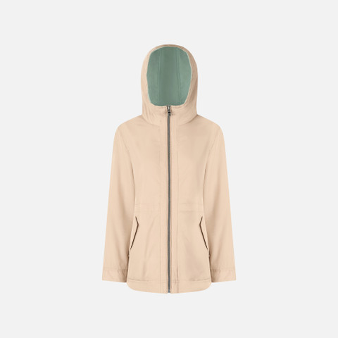 Veste réversible DORALEA FEMME Beige/Vert | GEOX