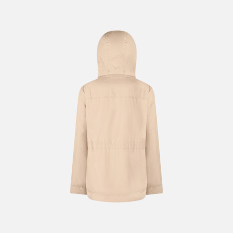 Veste réversible DORALEA FEMME Beige/Vert - image number 4 | GEOX