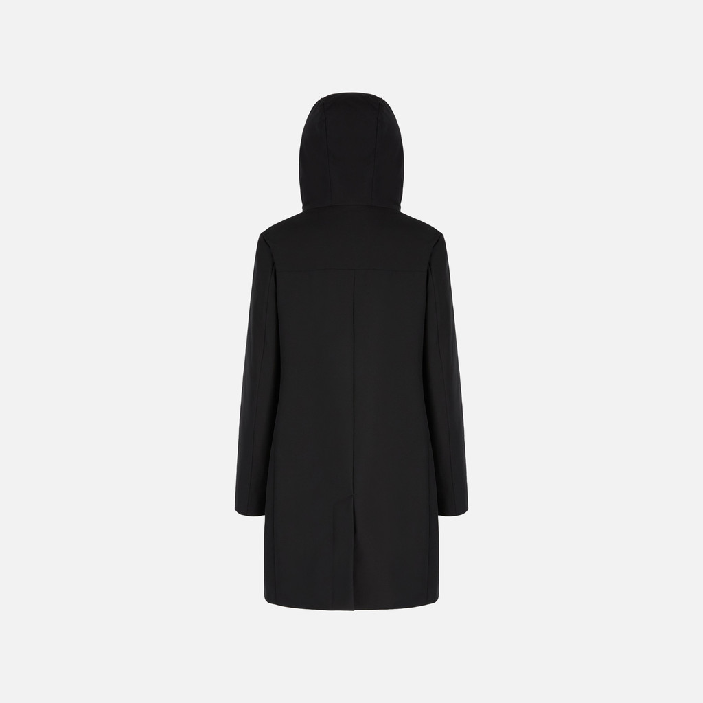 ♥【 】BRONTE PARKA ♥ Geox® SPHERICA WOMAN: Black Long parka | Geox ®