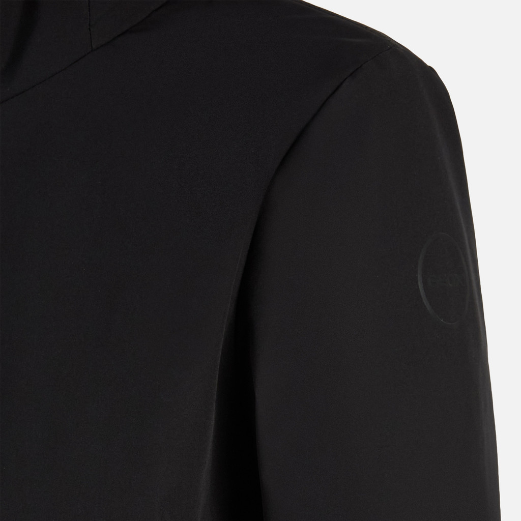 Long parka SPHERICA WOMAN Black - image number 7 | GEOX