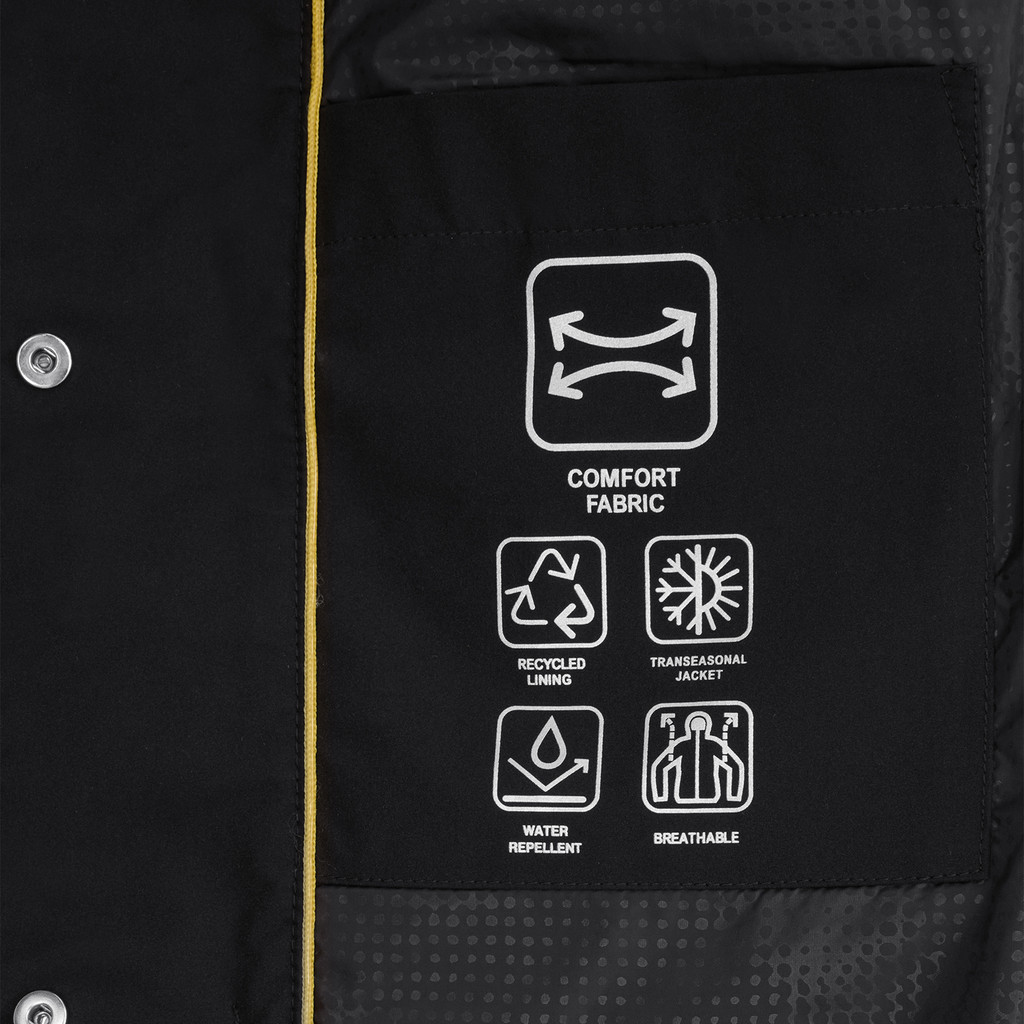 Parka larga SPHERICA MUJER Negro - image number 4 | GEOX