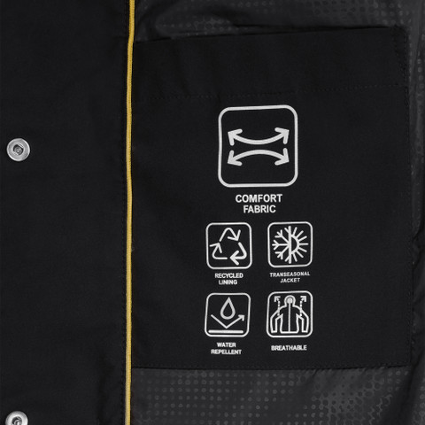 Parka larga SPHERICA MUJER Negro - image number 4 | GEOX