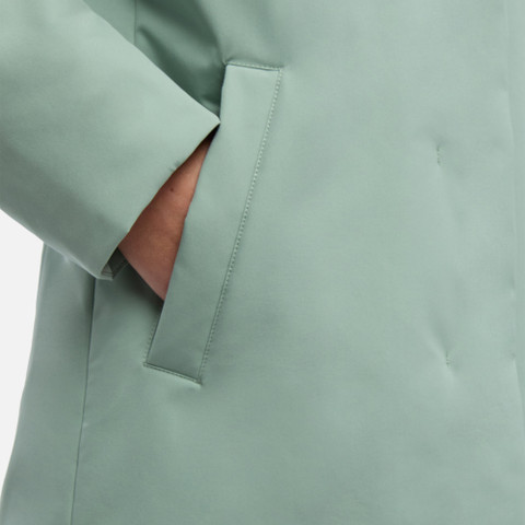 Long parka SPHERICA WOMAN Iceberg Green - image number 8 | GEOX