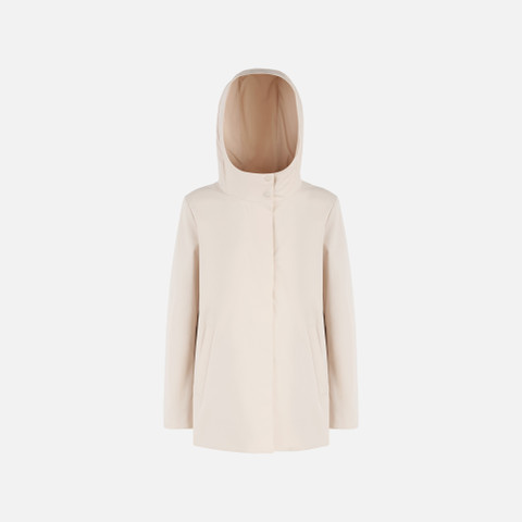 Long parka SPHERICA WOMAN Mid Moonbeam - image number 0 | GEOX