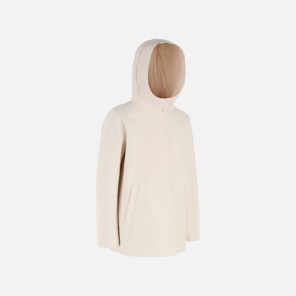 Long parka SPHERICA WOMAN Mid Moonbeam - image number 2 | GEOX