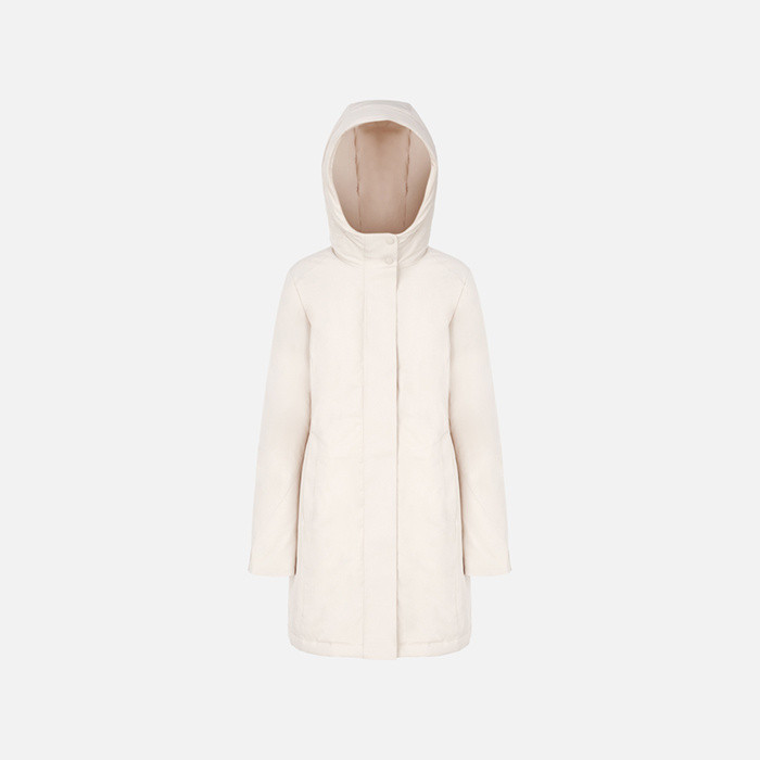 Long parka SPHERICA WOMAN Mid Moonbeam | GEOX