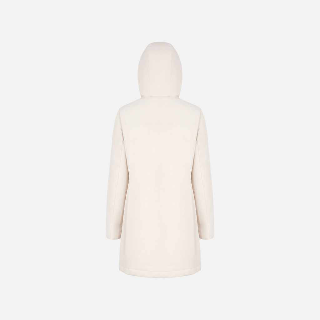 Long parka SPHERICA WOMAN Mid Moonbeam - image number 4 | GEOX