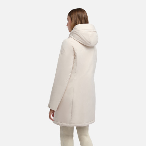 Long parka SPHERICA WOMAN Mid Moonbeam - image number 5 | GEOX