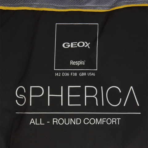 Long parka SPHERICA WOMAN Black - image number 9 | GEOX