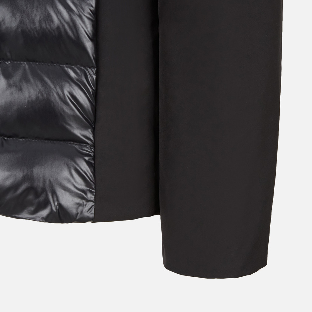 Parka trapuntato SPHERICA DONNA Nero/Nero - image number 6 | GEOX