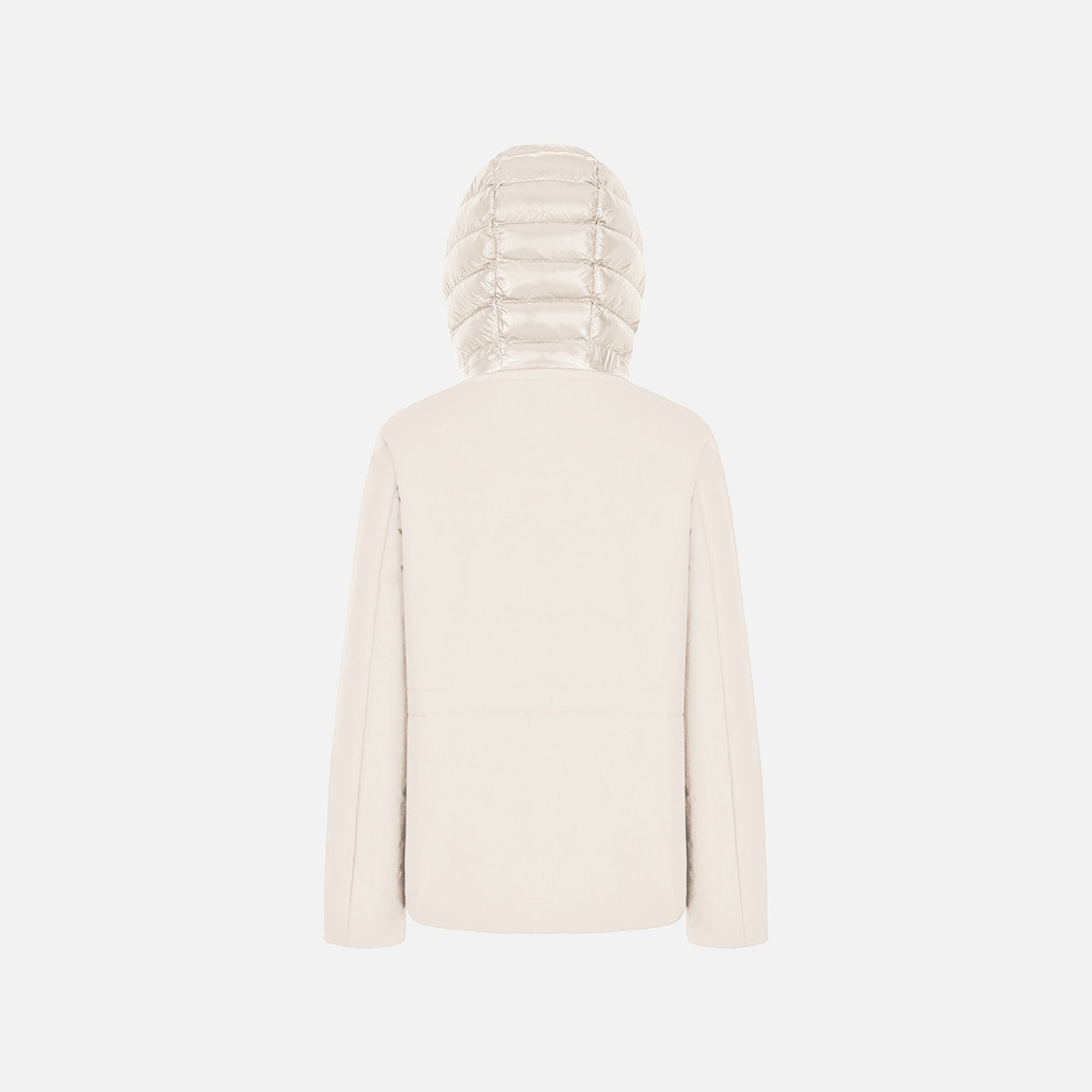 Quilted jacket SPHERICA WOMAN Mid Moonbeam/Mid moonbeam - image number 2 | GEOX