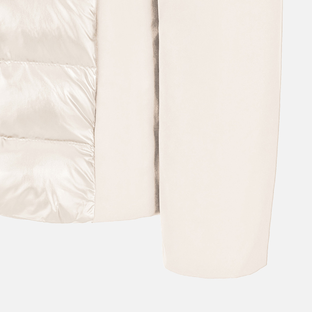 Quilted jacket SPHERICA WOMAN Mid Moonbeam/Mid moonbeam - image number 4 | GEOX