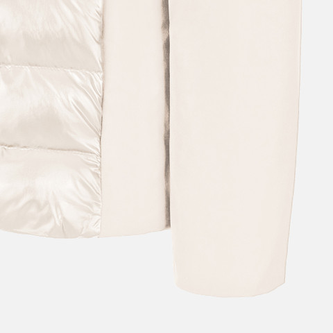 Quilted jacket SPHERICA WOMAN Mid Moonbeam/Mid moonbeam - image number 4 | GEOX