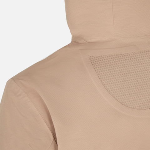 Parka lungo HOARA ABX DONNA Sabbia - image number 8 | GEOX