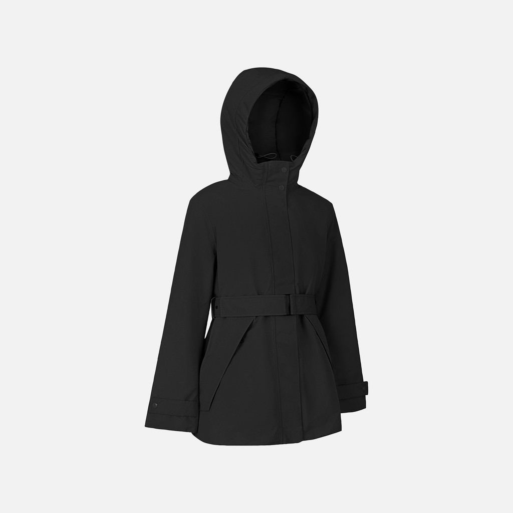 Long parka HOARA ABX WOMAN Black - image number 1 | GEOX