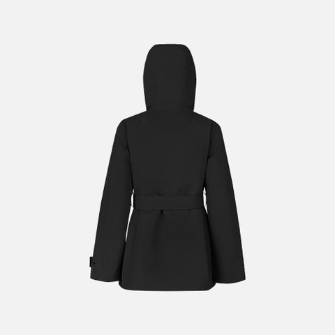 Long parka HOARA ABX WOMAN Black - image number 2 | GEOX