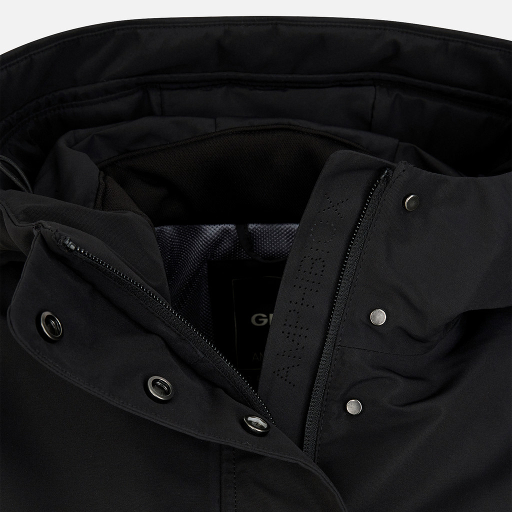 Long parka HOARA ABX WOMAN Black - image number 4 | GEOX