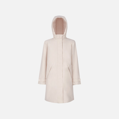 Long parka HOARA ABX WOMAN Mid Moonbeam - image number 0 | GEOX