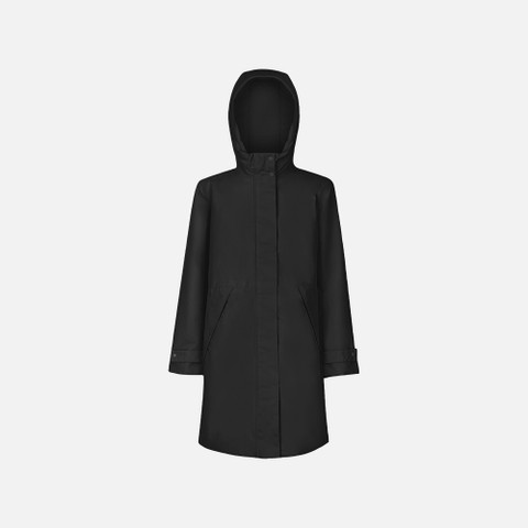Long parka HOARA ABX WOMAN Black - image number 0 | GEOX