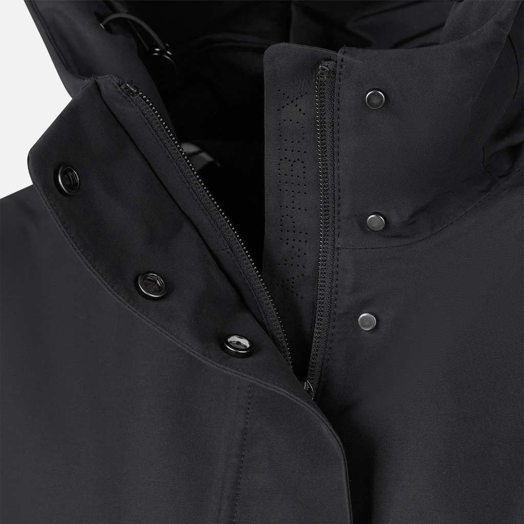 Parka lungo HOARA ABX DONNA Nero - image number 4 | GEOX