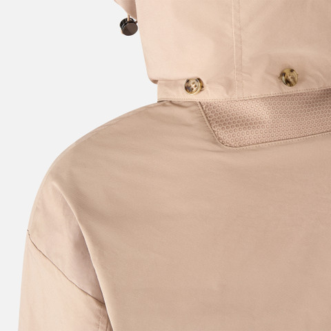 Trench coat ANYWECO WOMAN Natural - image number 6 | GEOX