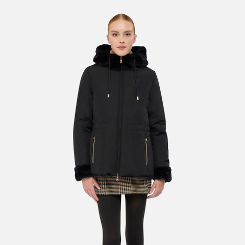 Wendejacke KAULA DAME Schwarz/Schwarz - image number 1 | GEOX