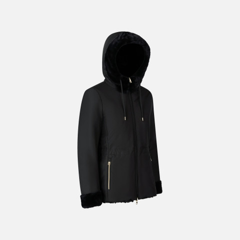 Wendejacke KAULA DAME Schwarz/Schwarz - image number 4 | GEOX