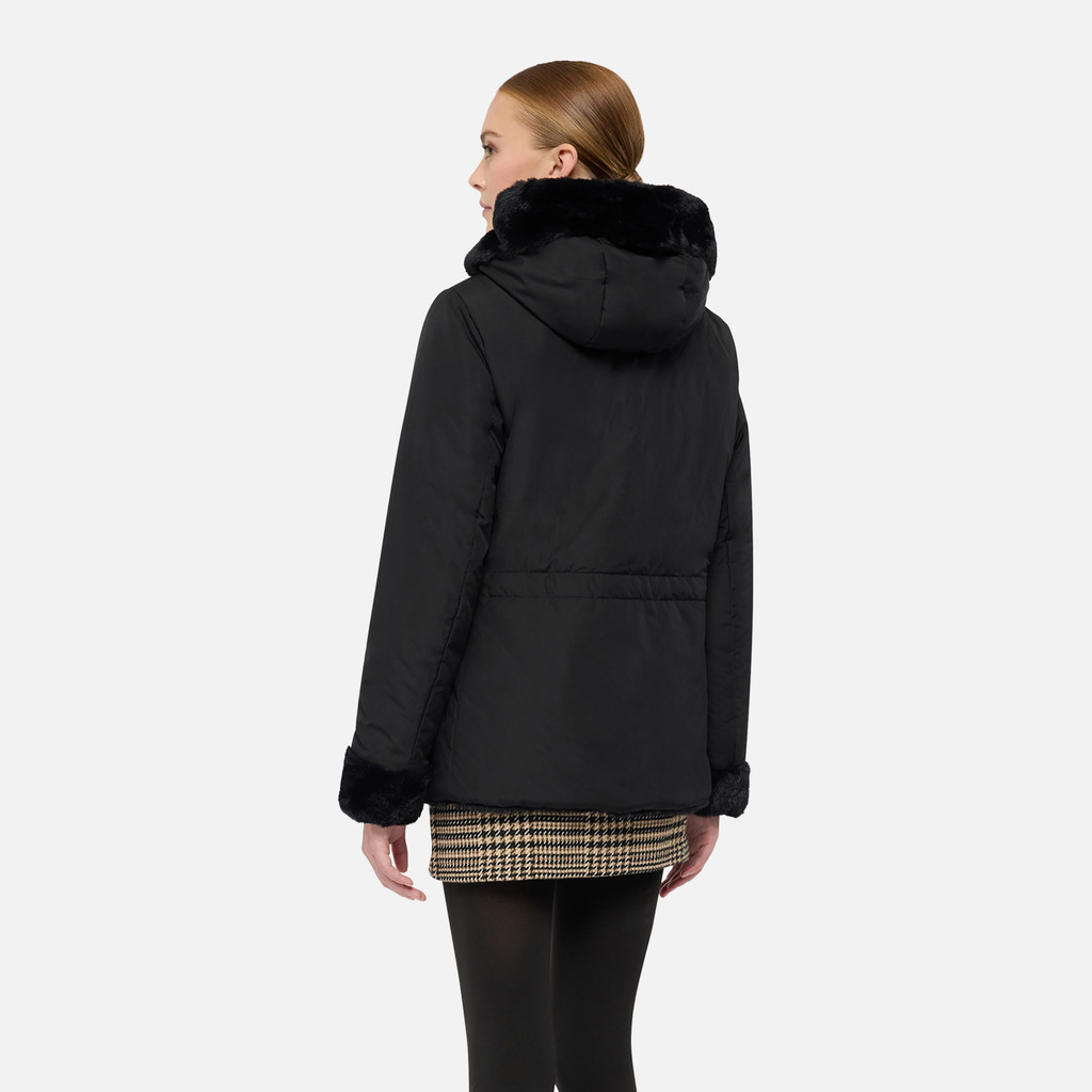 Wendejacke KAULA DAME Schwarz/Schwarz - image number 5 | GEOX