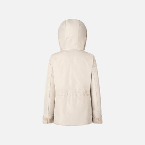 Veste réversible KAULA FEMME Gris tourterelle/Gris clair - image number 2 | GEOX