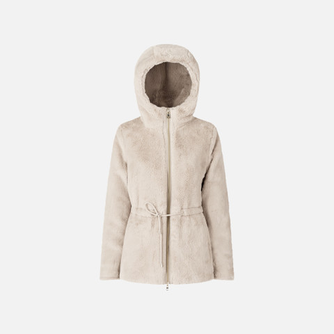 Veste réversible KAULA FEMME Gris tourterelle/Gris clair - image number 9 | GEOX