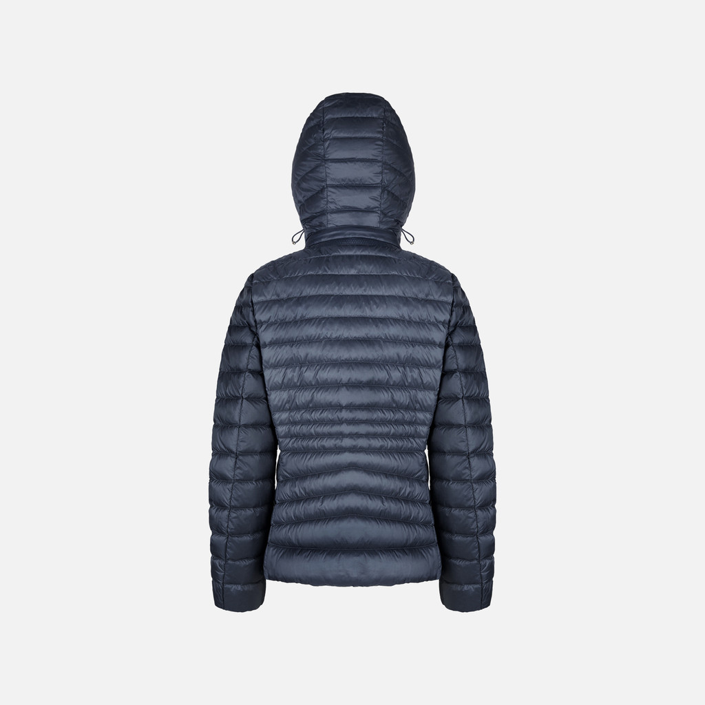 Short down jacket JAYSEN WOMAN Sky captain - image number 2 | GEOX