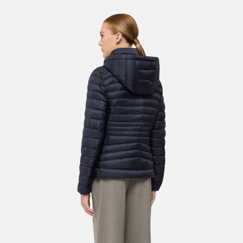 Short down jacket JAYSEN WOMAN Sky captain - image number 5 | GEOX