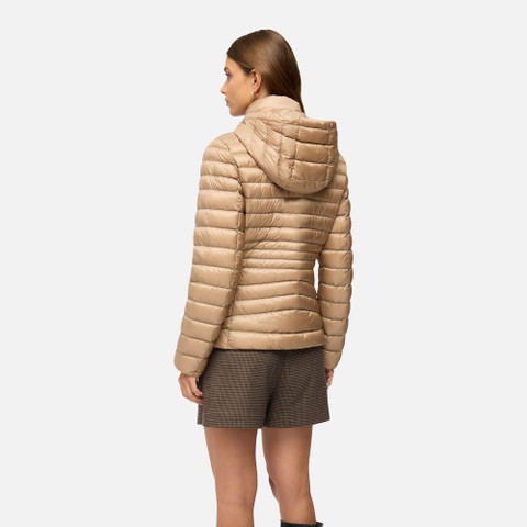 Doudoune courte JAYSEN FEMME Sable - image number 5 | GEOX