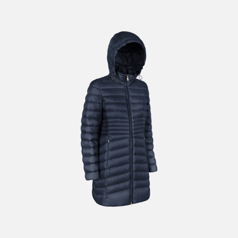 Geox® JAYSEN WOMAN: Sky captain Full-length quilted coat