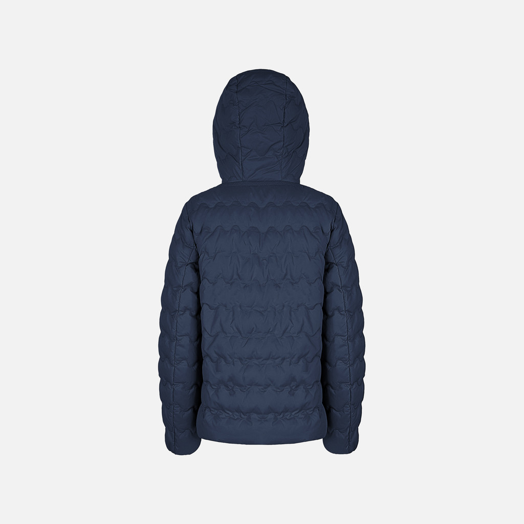 Short down jacket MYLUSE WOMAN Sky captain - image number 2 | GEOX