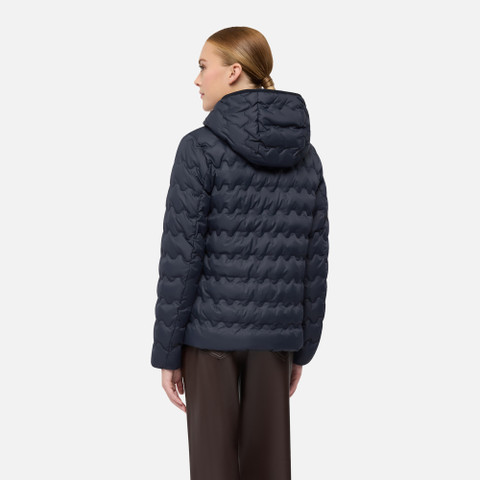 Short down jacket MYLUSE WOMAN Sky captain - image number 5 | GEOX