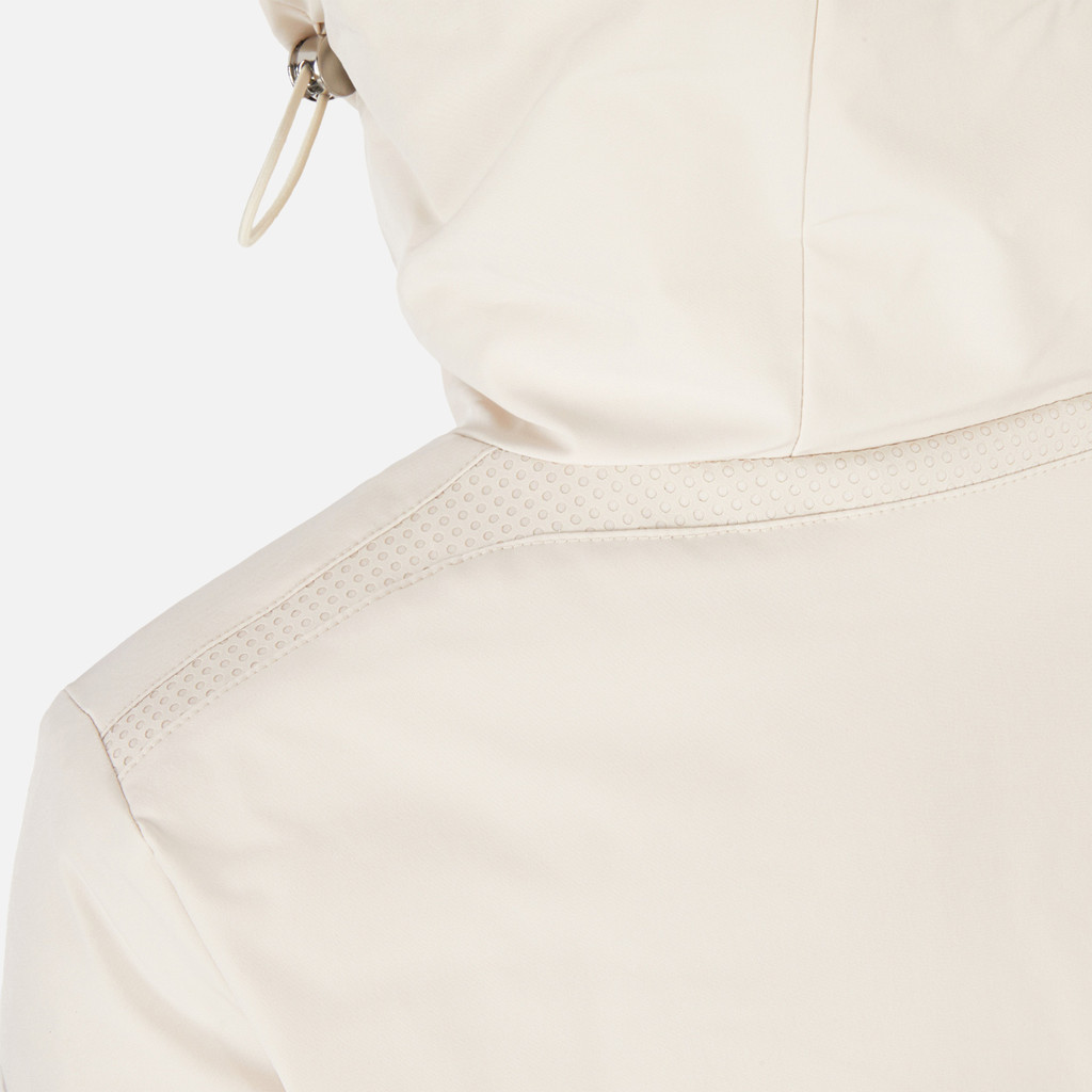 Parka long SPHERICA FEMME Gris/Vert - image number 6 | GEOX