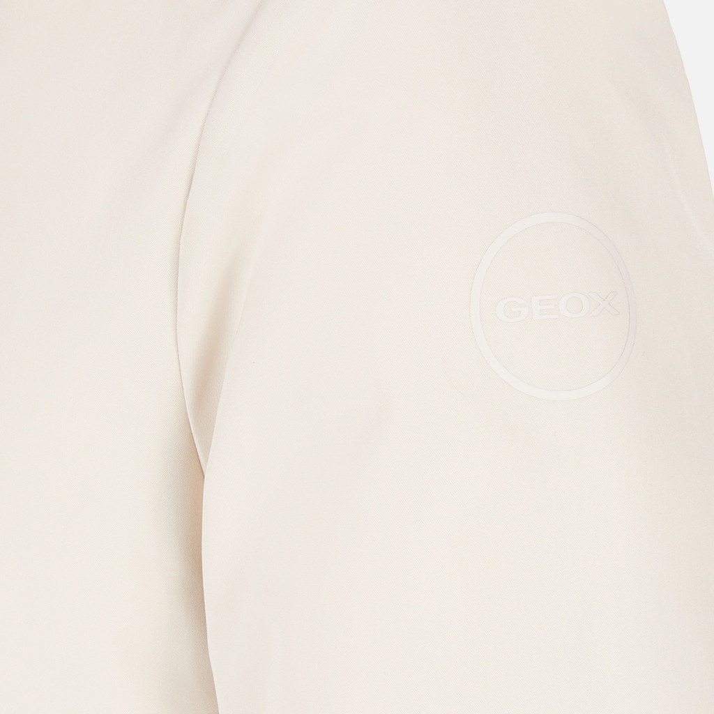 Parka long SPHERICA FEMME Gris/Vert - image number 7 | GEOX