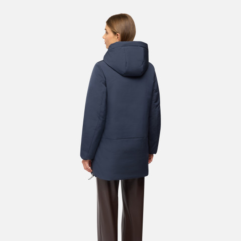 Veste matelassée SPHERICA FEMME Bleu/Beige clair - image number 2 | GEOX